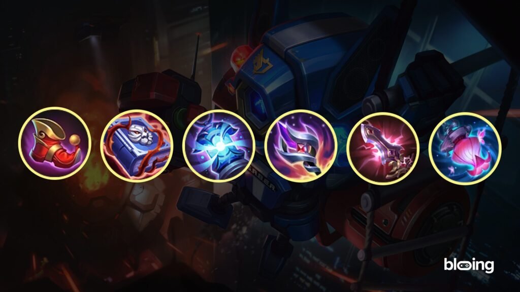 Best Cyclops item build Mobile Legends: Magic Boots, Glowing Wand, Enchanted Talisman, Concentrated Energy, Divine Glaive, Wishing Lantern