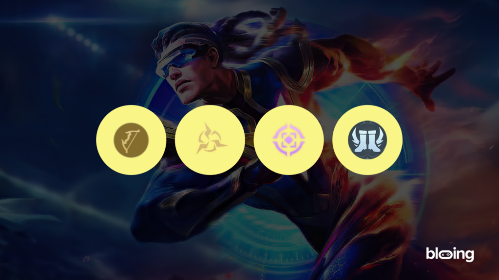Bruno emblem build, Mobile Legends: Marksman talent with Fatal, Master Assassin, Quantum Charge