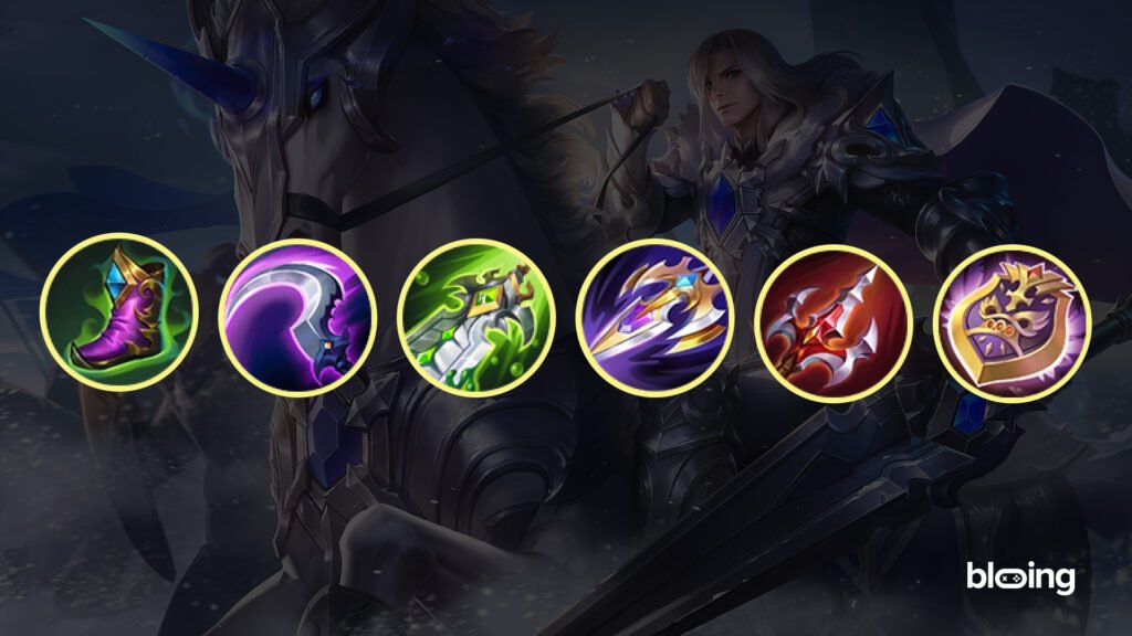 Best Leomord Jungle Build Mobile Legends: Tough Boots, Hunter Strike, Blade of Despair, Sea Halberd, Endless Battle, Immortality