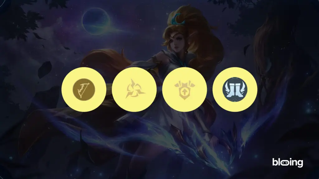Miya emblem build, Mobile Legends: Marksman talent with Fatal, Weapons Master, Quantum Charge