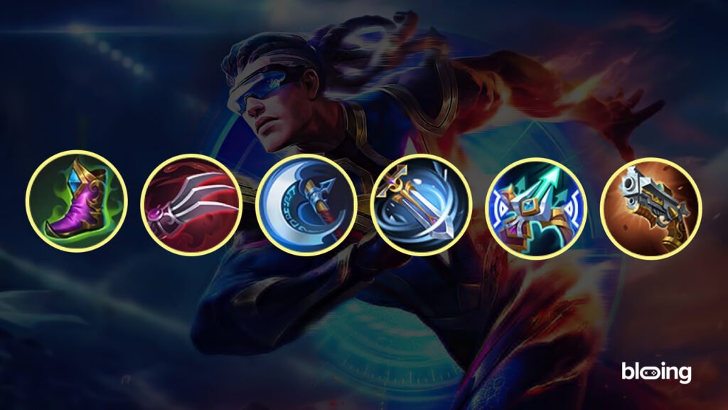 Best Bruno item build Mobile Legends: Tough Boots, Haas' Claws, Berserker's Fury, Windtalker, Wind of Nature, Malefic Roar