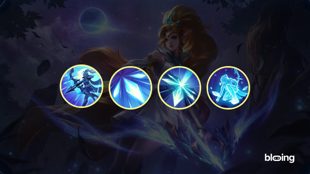 Miya Mobile Legends skill list: Moon Blessing, Moon Arrow, Arrow of Eclipse, Hidden MoonlightNgoog