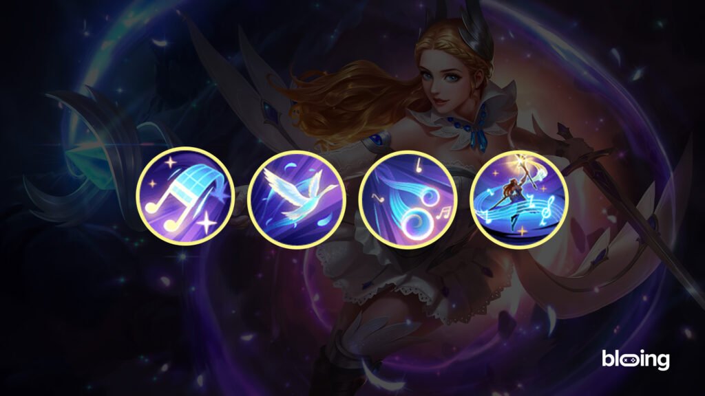 Odette Mobile Legends skill list: Lakeshore Ambience, Avian Authority, Blue Nova, Swan Song