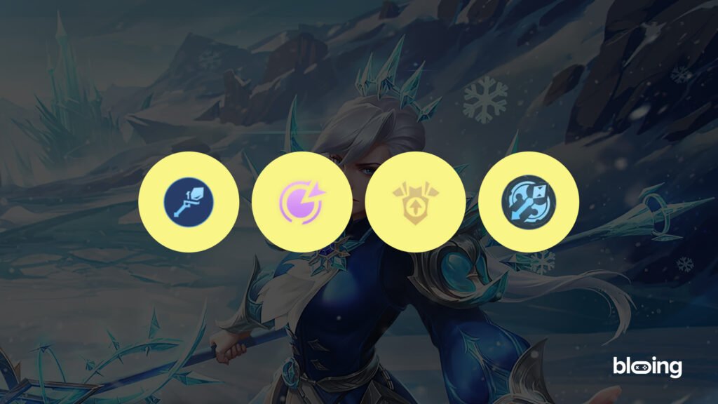 Silvanna emblem build, Mobile Legends: Mage talent with Rupture, Weapons Master, Lethal Ignition