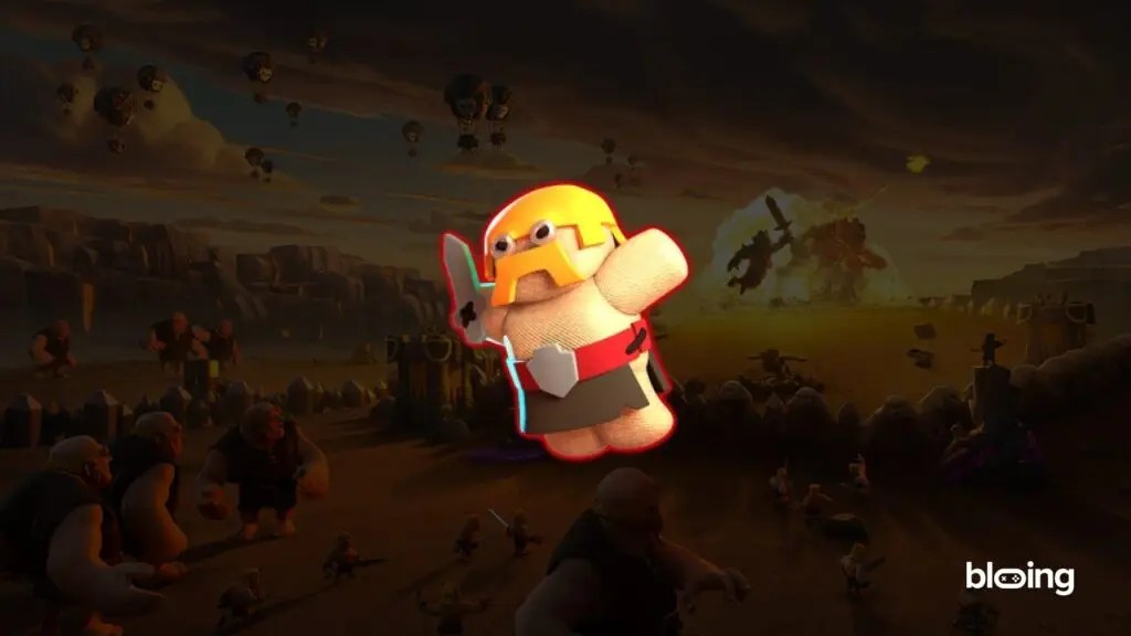 Clash of Clans Barbarian King equipment: Barbarian Puppet (summons Barbarians)