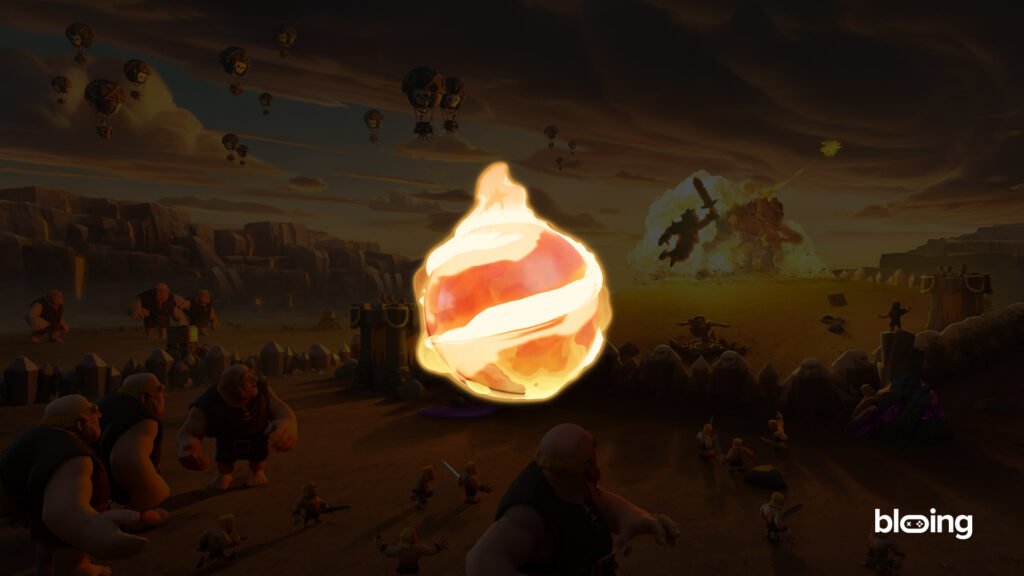 Clash of Clans Grand Warden equipment: Fireball (launches a high-damage fireball projectile)