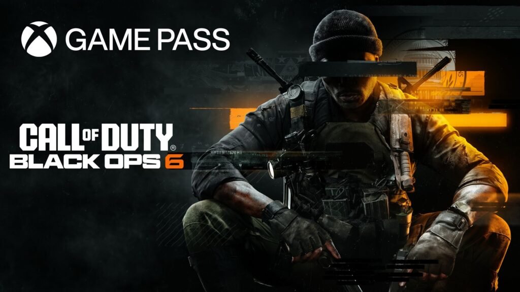 Teaser for Black Ops 6 on the Xbox Game Pass