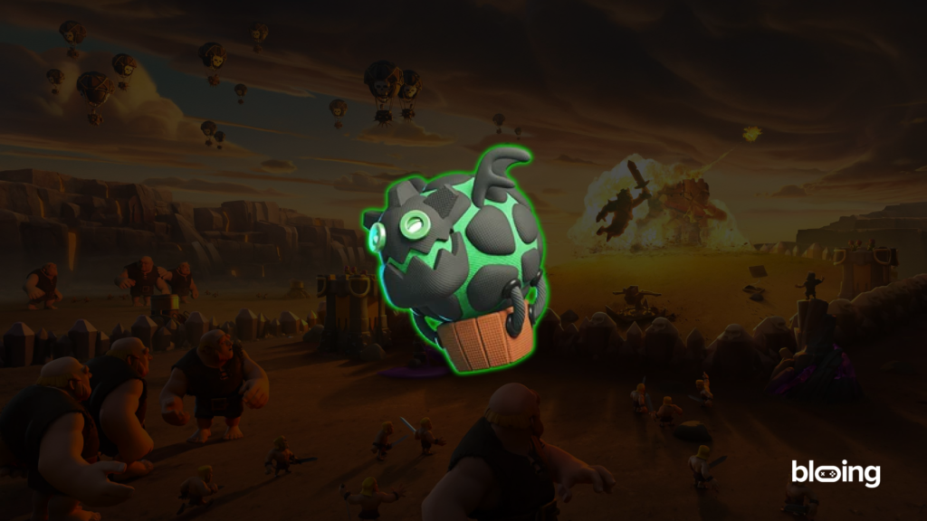 Clash of Clans Grand Warden equipment: Lavaloon  Puppet (summons Lavaloons to support the attack)