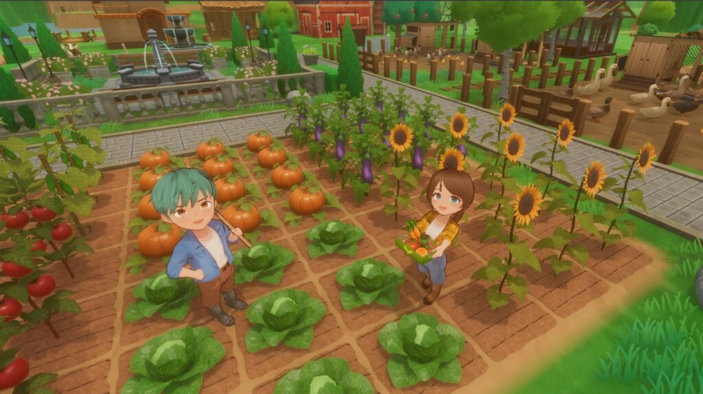 In-game farming in trade tales