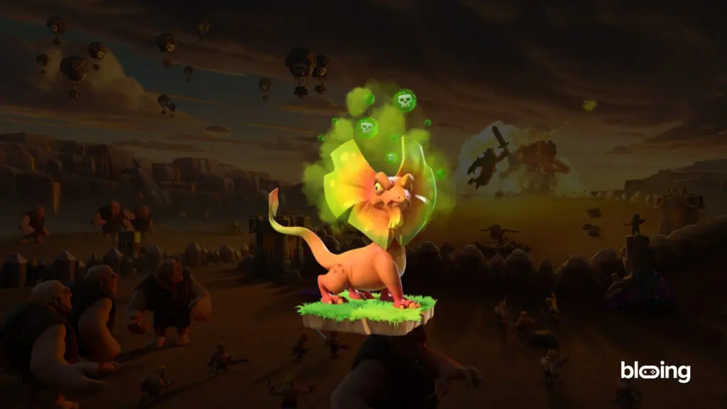 Clash of Clans Town Hall 15 Pet: Poison Lizard