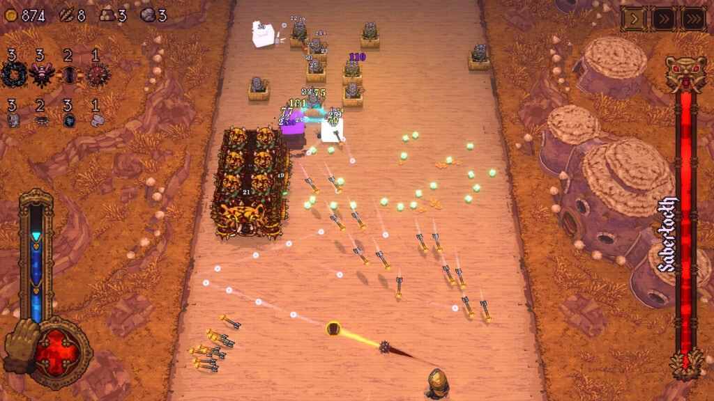 BALL x PIT roguelite brick-breaker gameplay