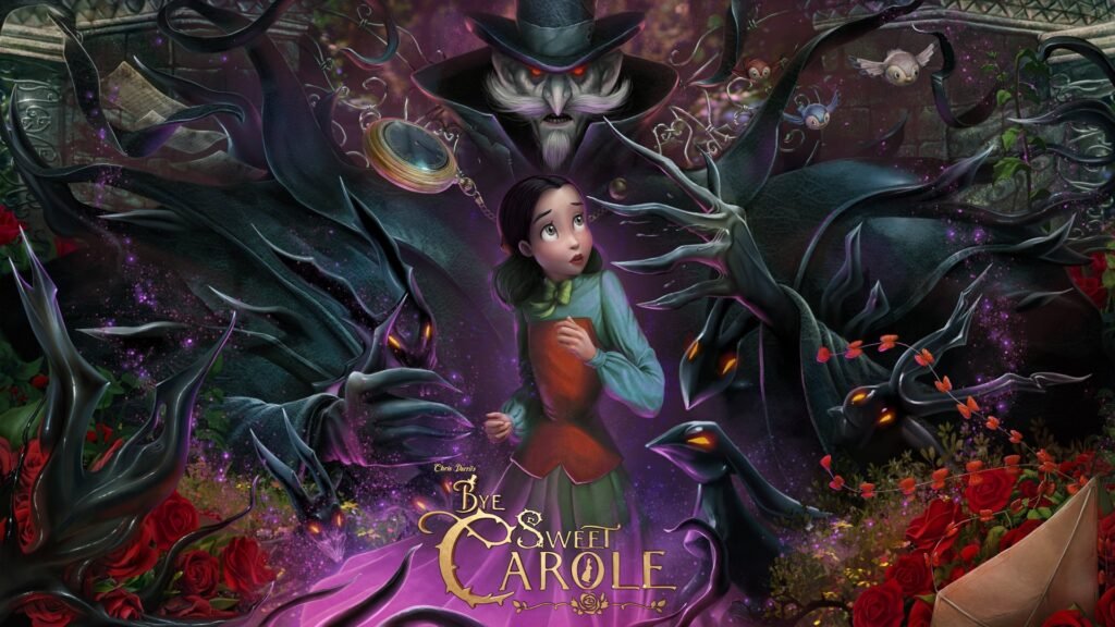 Bye Sweet Carole hand-drawn horror platformer screenshot