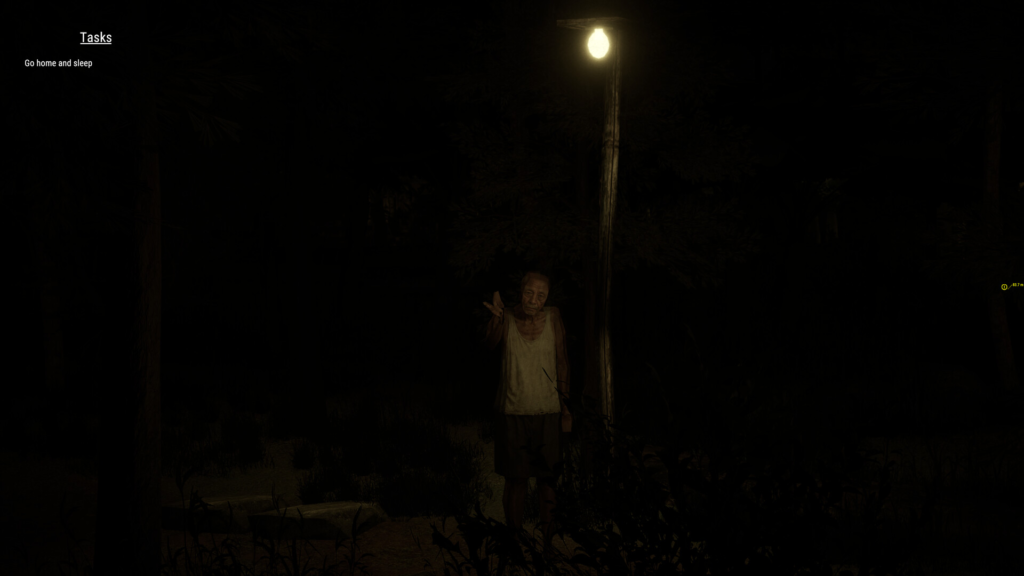 Hapunan, a Filipino horror game about a father and son selling balut at night