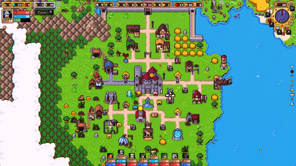 Super Fantasy Kingdom roguelite city builder – indie games October 2025