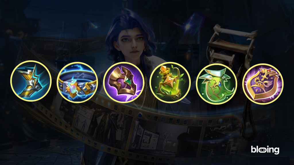 Best Marcel MLBB Support Build: Rapid Boots, Dominance Ice, Flask of the Oasis, Oracle, Thunder Belt, Immortality