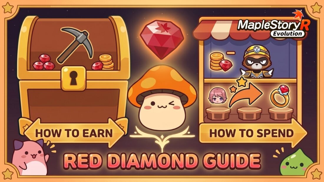 MapleStory R Evolution Red Diamonds Guide