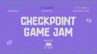 Checkpoint Game Jam registration banner for Southeast Asian indie developers