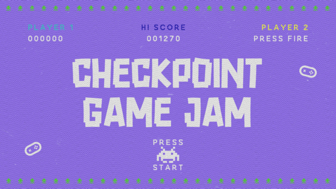 Checkpoint Game Jam registration banner for Southeast Asian indie developers