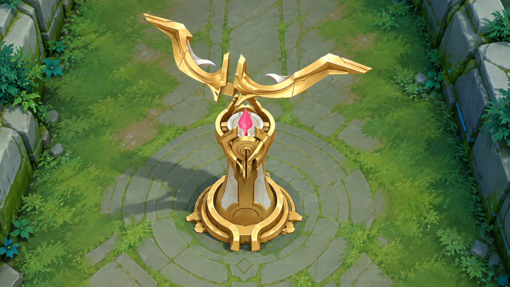 MLBB Golden Turret Map Change showing increased HP on Inner and Base Turrets