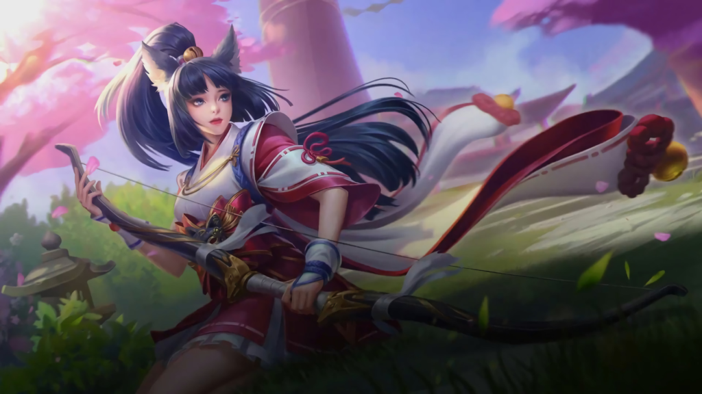 Miya Suzuhime skin in MLBB, Japanese-inspired kimono design
