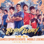 MLBB Asian Games 2026 Beyond Legacy poster with qualified national team players