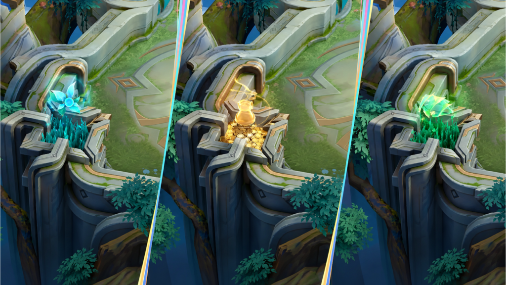 New MLBB map changes: collectible Vision Wisps spawning across the map in Revealing Wisps