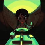 Am I Nima release date screenshot of Nima smiling in a bathroom mirror above a sink with toothpaste and a cup